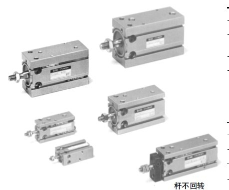 介質說明自由安裝型氣缸SMC，MGPM16-20Z