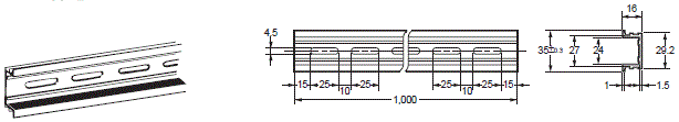 S8VK-E 外形尺寸 4 